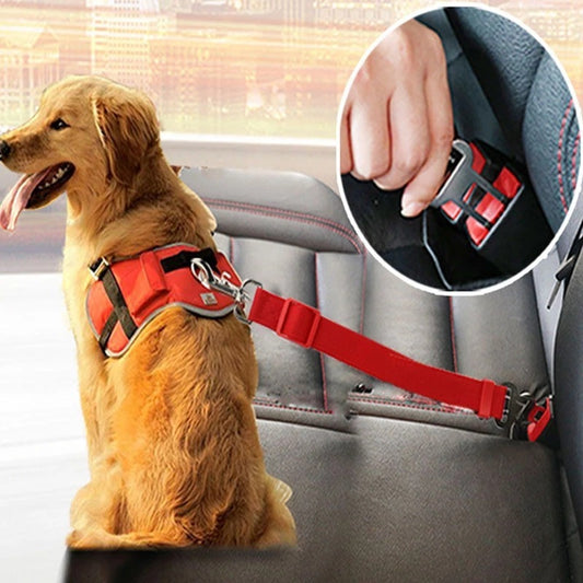 Adjustable Cat and Dog Car Seat Belt