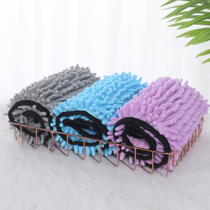 Dogs and Cat Towels - Super Absorbent Dog Bathrobe Microfiber Bath Towels, Quick-Drying Cat Bath Towel