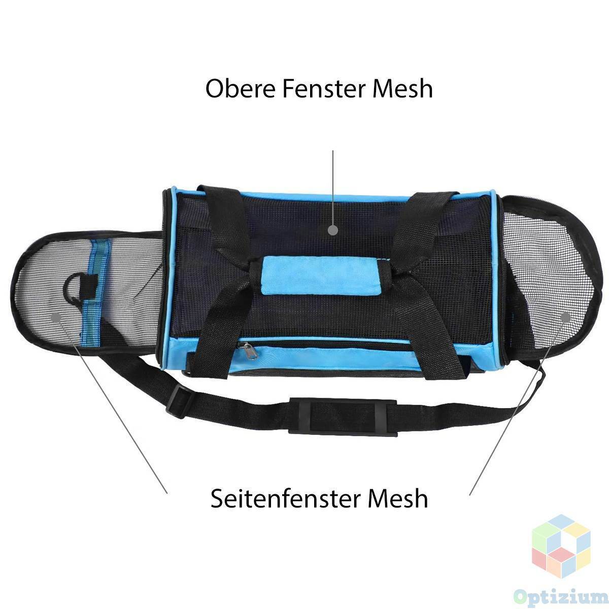 Amazing and Comfortable Pet Carrier Bag - Foldable by the Sides