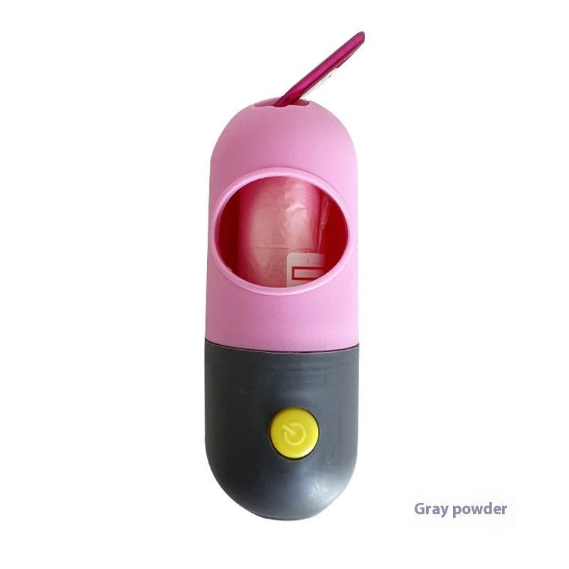 Led Light Pet Waste Bag Dispenser For Dogs and Cats Poop with Scooper Waste Bags