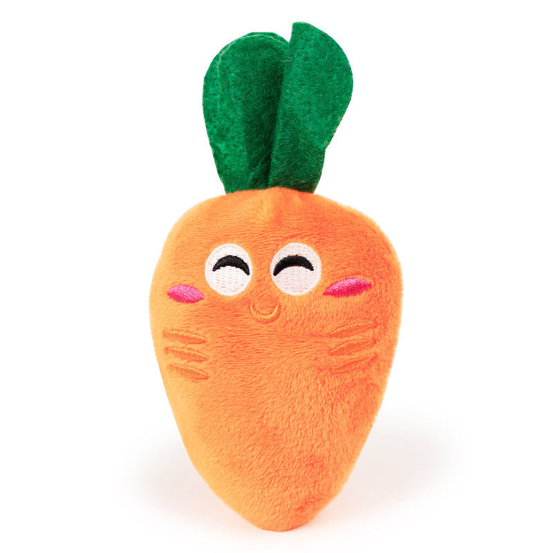 Dog Accessories - Carrot Plush Pet Toy