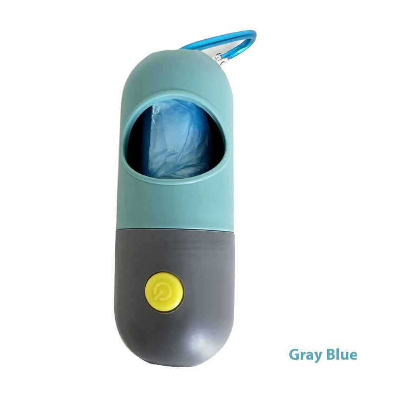 Led Light Pet Waste Bag Dispenser For Dogs and Cats Poop with Scooper Waste Bags