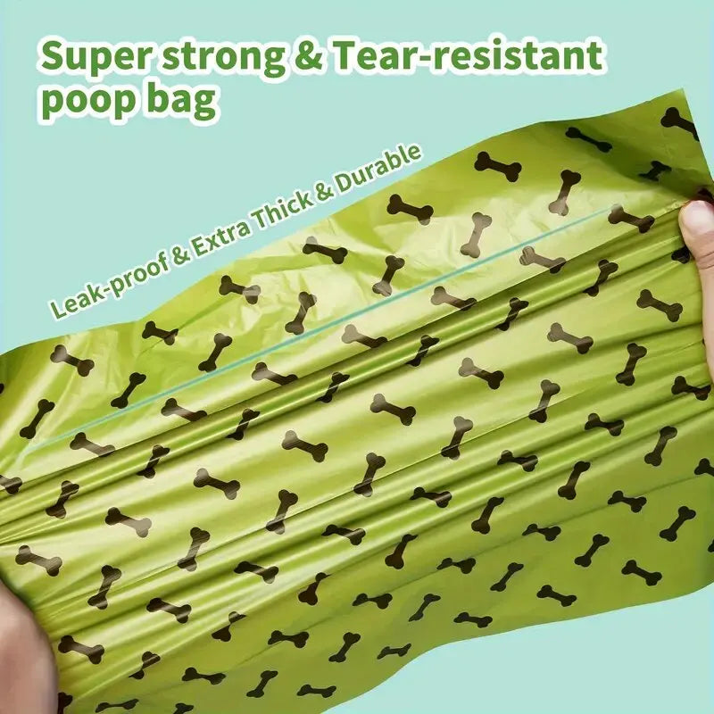 240pcs/16Rolls Thick Dog Poop Bags