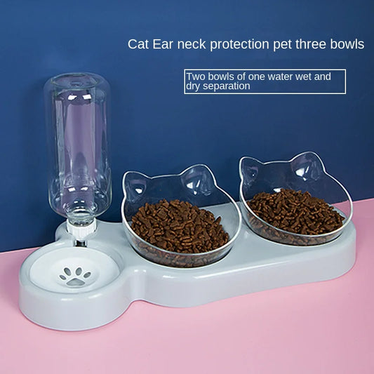 Pet Elevated Bowls for Cats and Dogs