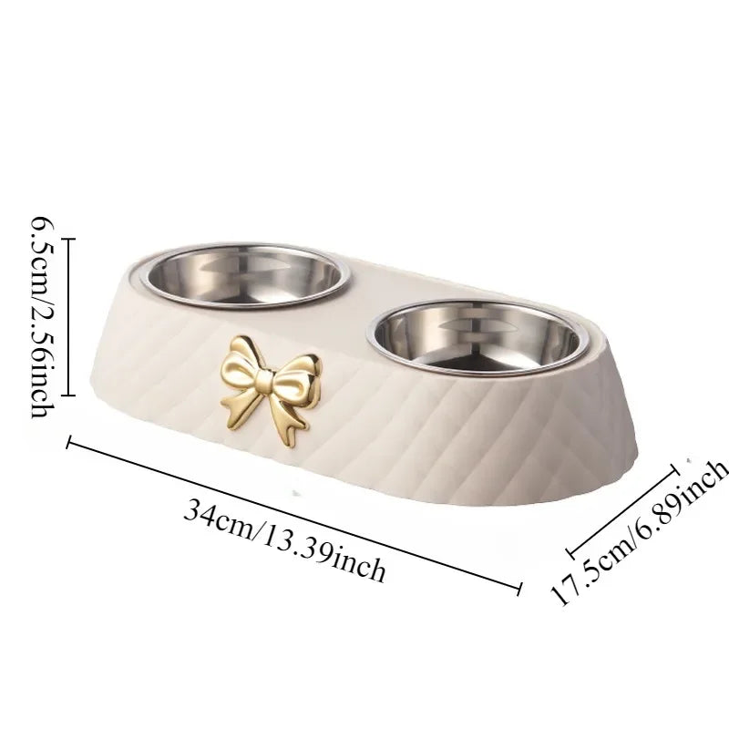 Cat and Dog Food and Water Bowls