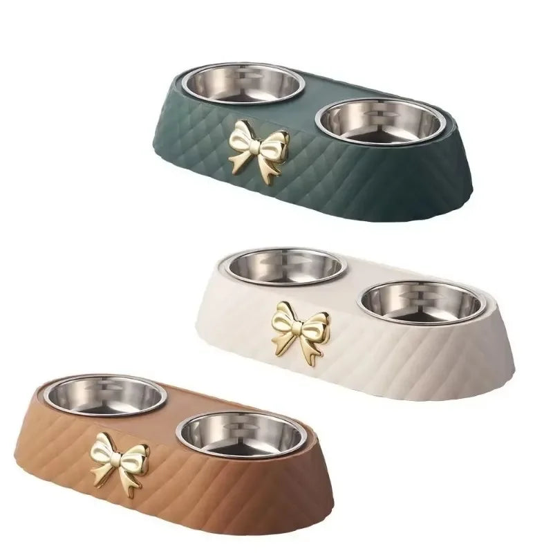 Cat and Dog Food and Water Bowls