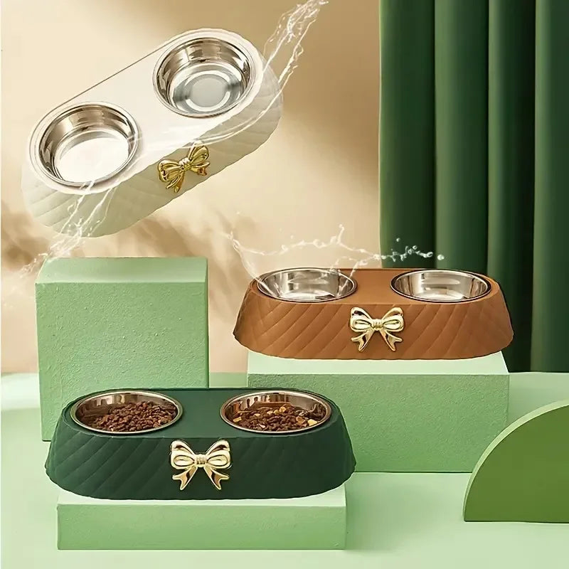 Cat and Dog Food and Water Bowls