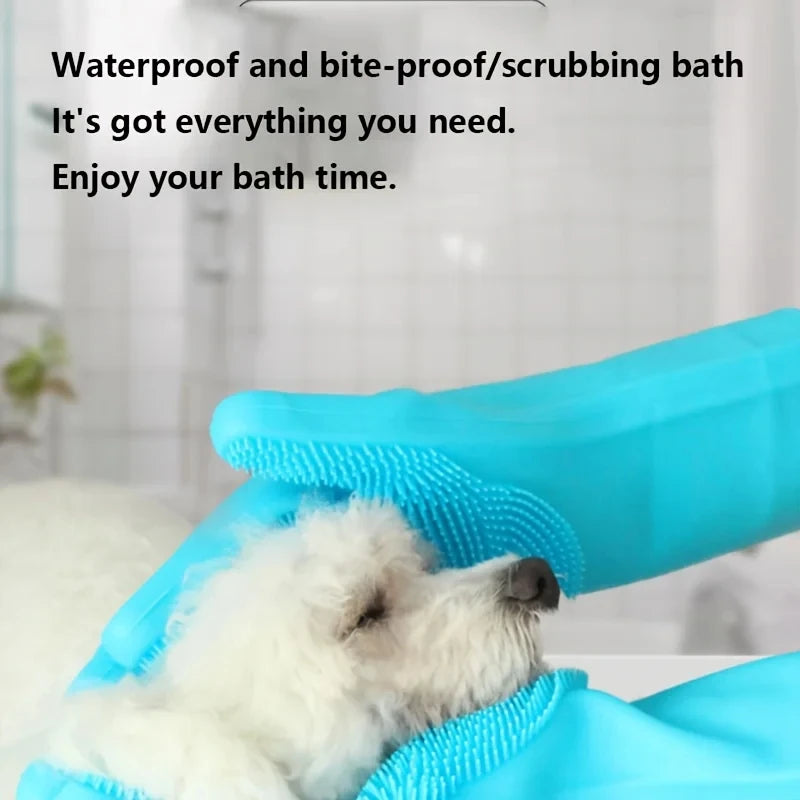 Pet Grooming Gloves For Dogs and Cats