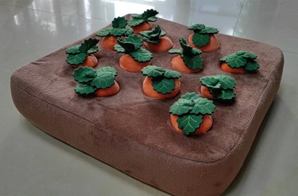 Dog Accessories - Carrot Plush Pet Toy