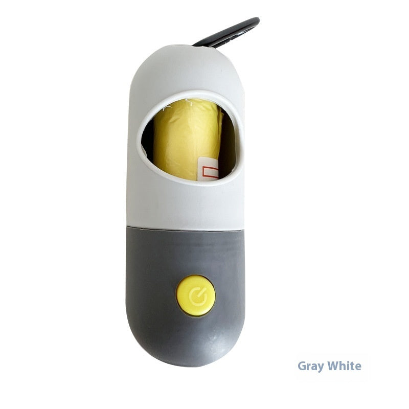 Led Light Pet Waste Bag Dispenser For Dogs and Cats Poop with Scooper Waste Bags