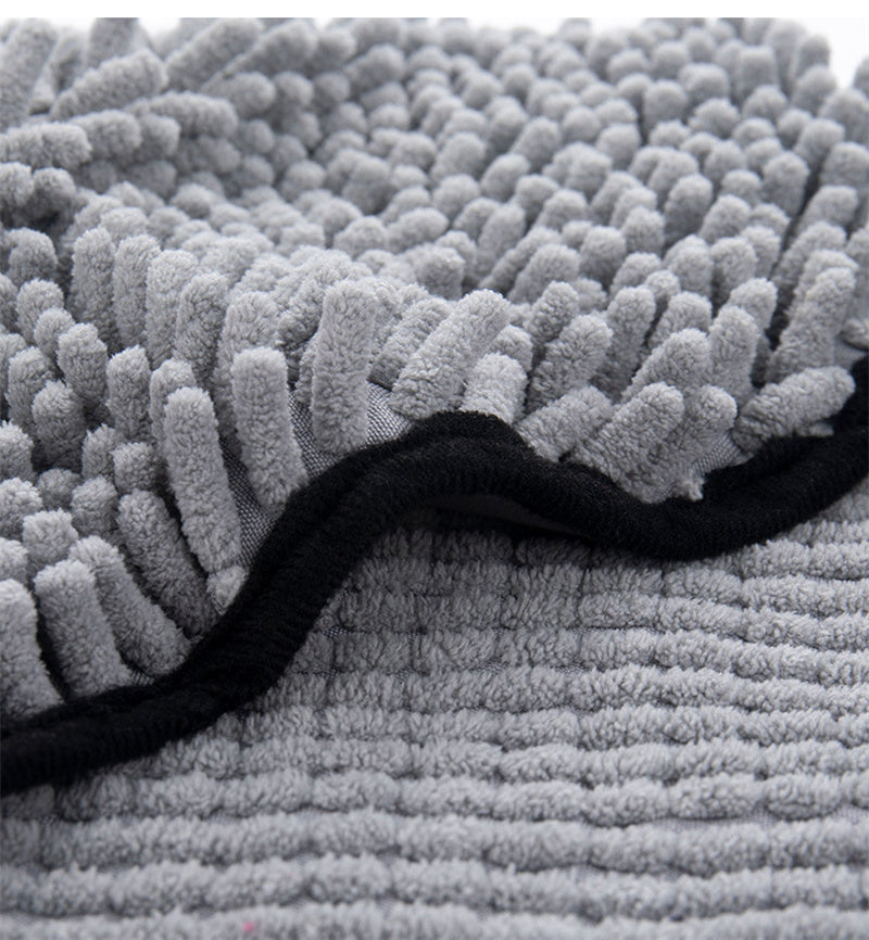 Dogs and Cat Towels - Super Absorbent Dog Bathrobe Microfiber Bath Towels, Quick-Drying Cat Bath Towel