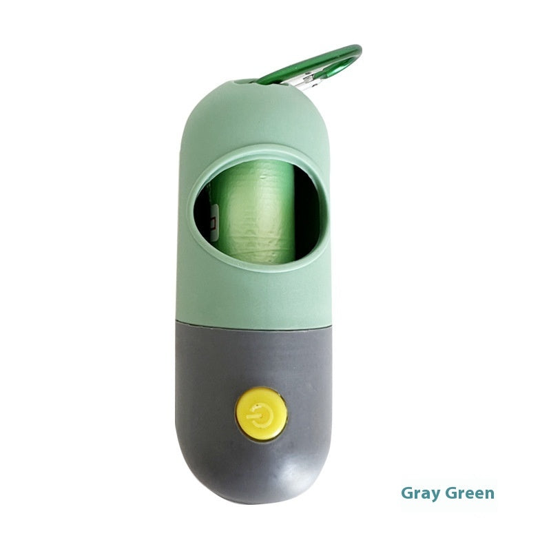 Led Light Pet Waste Bag Dispenser For Dogs and Cats Poop with Scooper Waste Bags