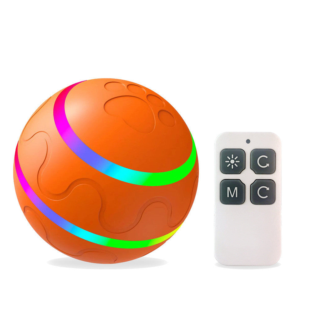 New Cat Toy - Intelligent Ball with USB and Automatic Rotation Ball