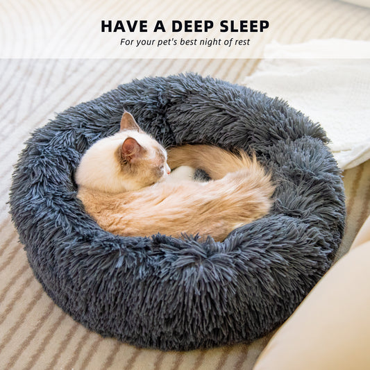 Round Dog Beds For Small Dogs and Cat's