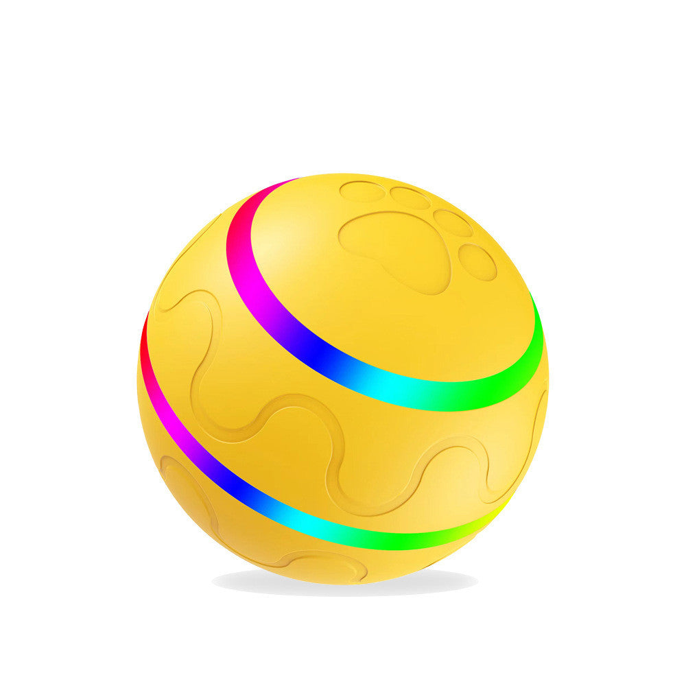 New Cat Toy - Intelligent Ball with USB and Automatic Rotation Ball