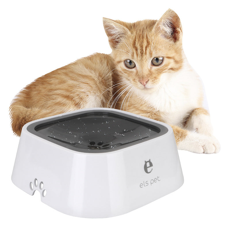 1.5L Cat and Dog Water Bowl, Anti-Overflow, and  Slow Water Pet Fountain