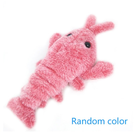 Cat and Dog Toy - Electric Jumping Shrimp with USB Charging Simulation