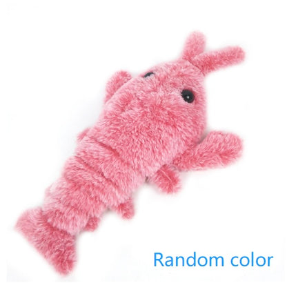 Cat and Dog Toy - Electric Jumping Shrimp with USB Charging Simulation