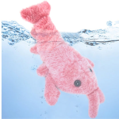 Cat and Dog Toy - Electric Jumping Shrimp with USB Charging Simulation