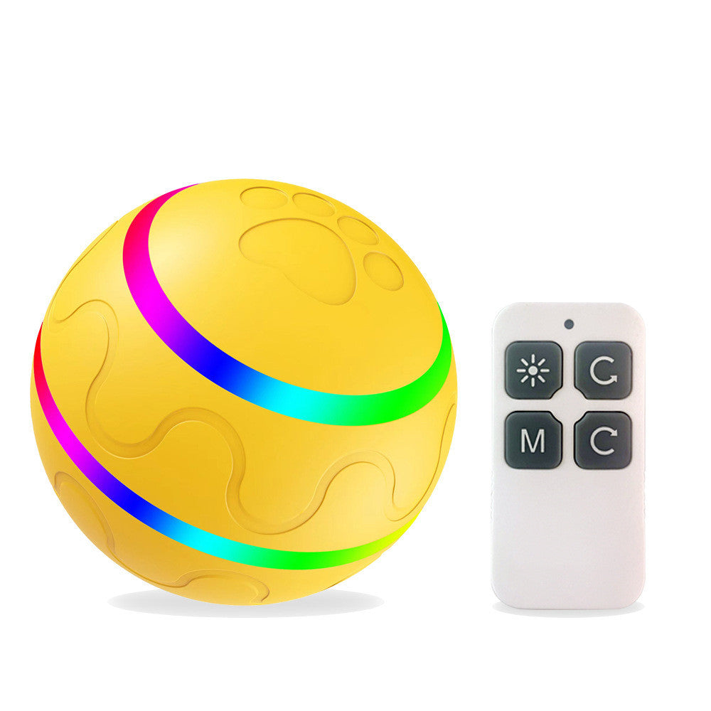 New Cat Toy - Intelligent Ball with USB and Automatic Rotation Ball