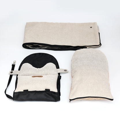 Central Dog Car Seat and a Portable Dog Carrier For Small Dogs And Cats