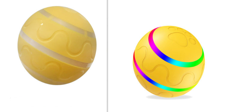 New Cat Toy - Intelligent Ball with USB and Automatic Rotation Ball