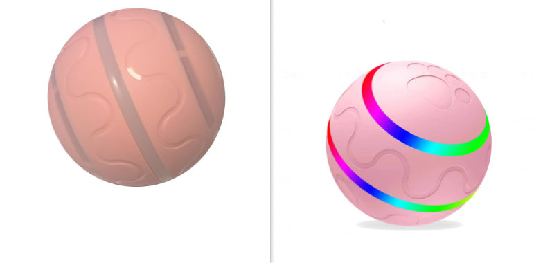 New Cat Toy - Intelligent Ball with USB and Automatic Rotation Ball