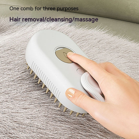 Easy Grooming with Cat Steam Brush and Steamy Dog Brush
