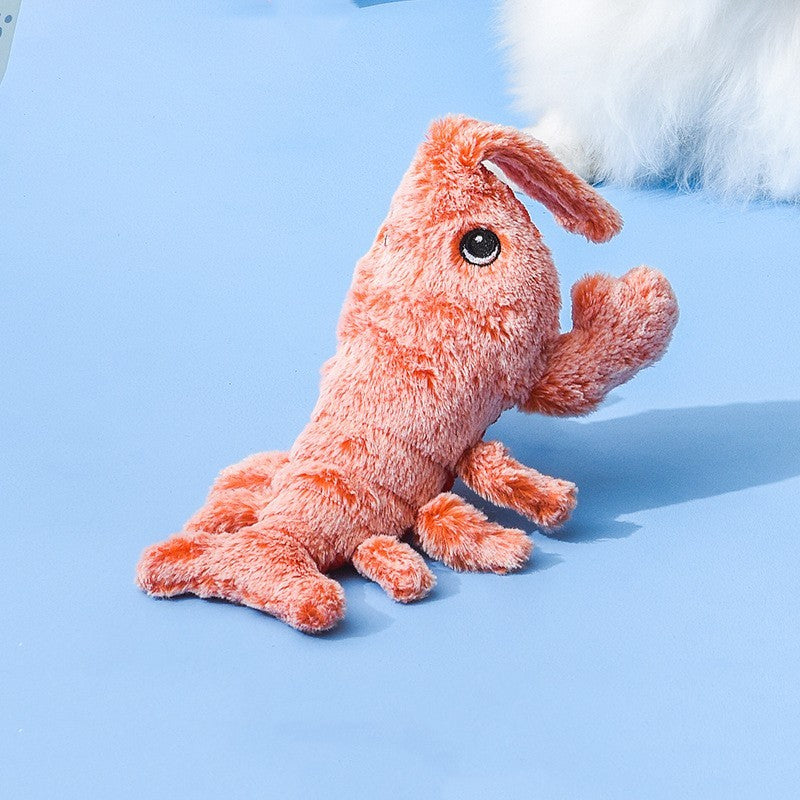 Cat and Dog Toy - Electric Jumping Shrimp with USB Charging Simulation