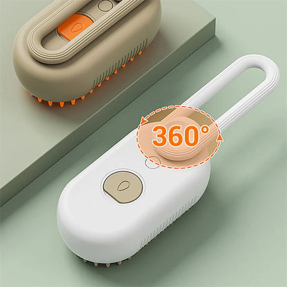 Easy Grooming with Cat Steam Brush and Steamy Dog Brush